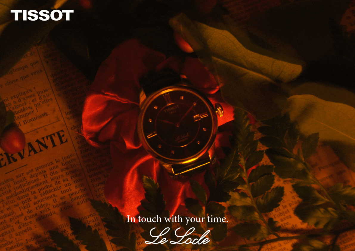 Fictive Packshot for Tissot's Le Locle